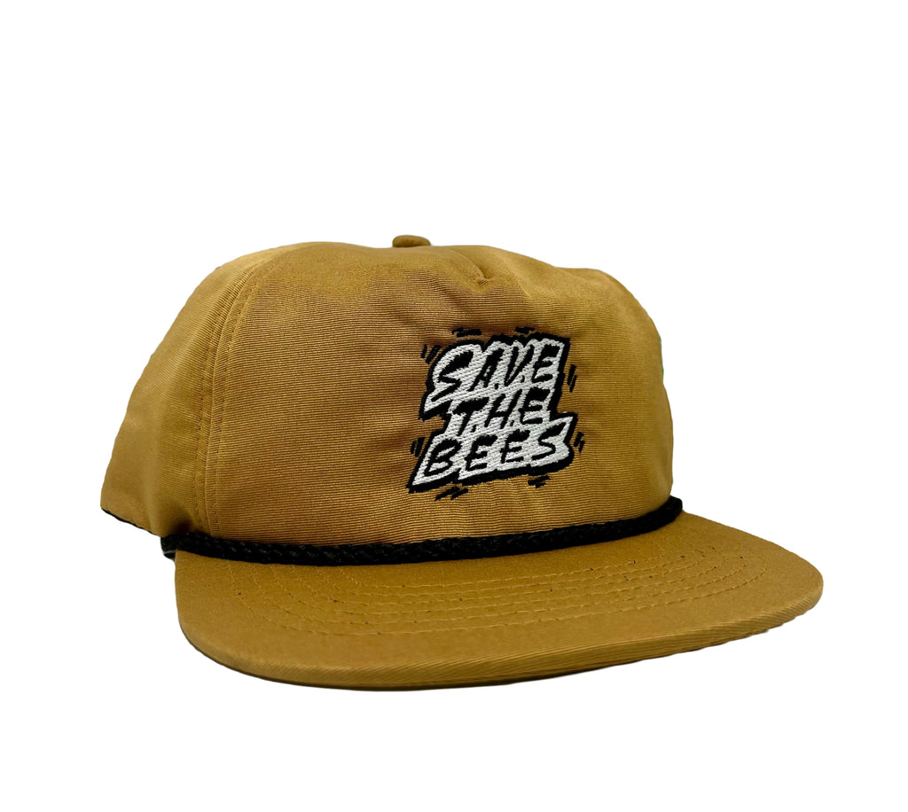 SAVE THE BEES snapback hat