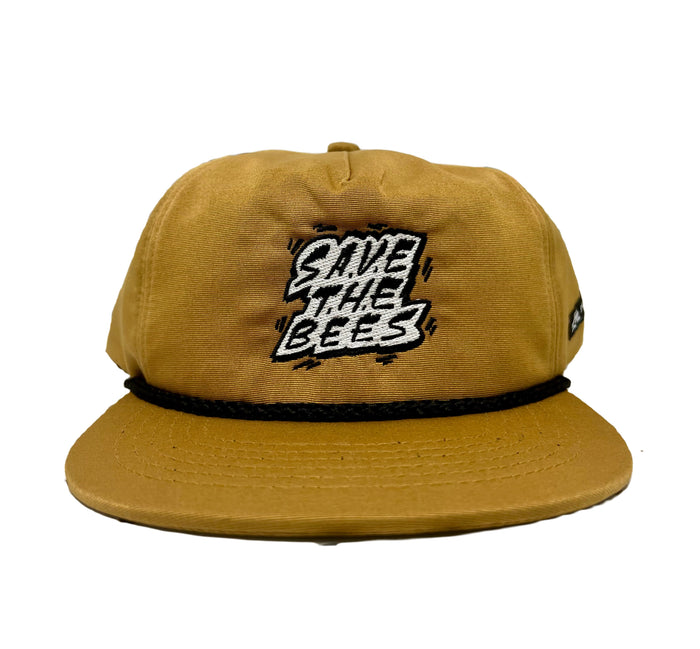 SAVE THE BEES snapback hat